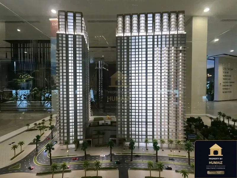 3-Bedroom Luxury Apartment (3 Bath, Suite 3) at Park Edge For Sale in DHA Phase 8 Karachi — Photograph 4