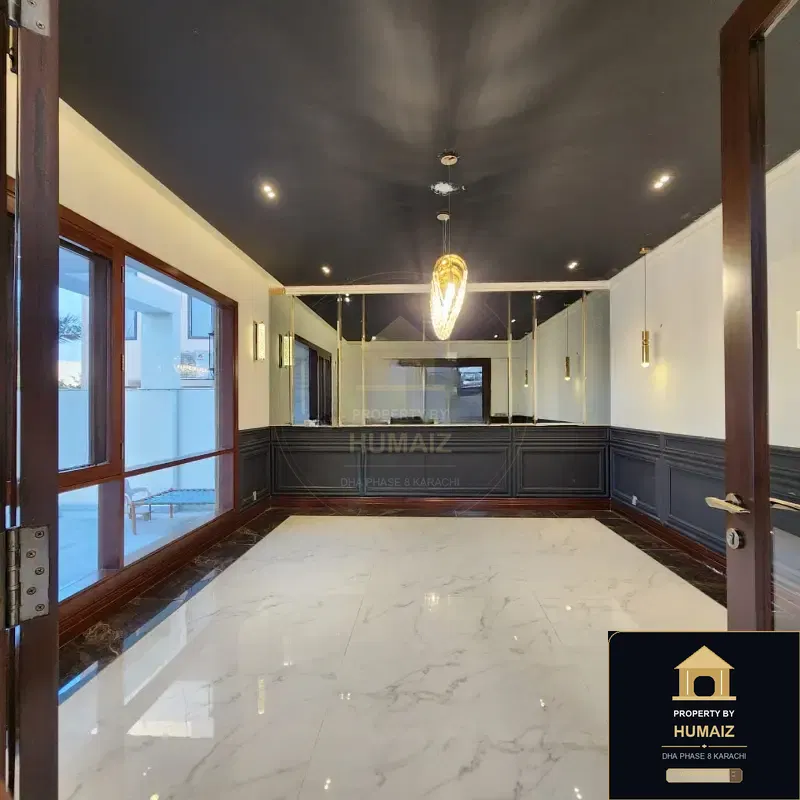 1,000 Sq. Yd. 6-Bedroom Luxury Villa (Private Pool, 7 Bath, Residence 3) in Zone A For Sale in DHA Phase 8 Karachi — Photograph 10