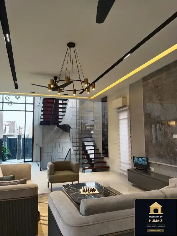 500 Sq. Yd. 6-Bedroom Luxury Villa (Basement, 5 Bath, Residence 42) in DHA Phase 8 For Rent in DHA Phase 8 Karachi — Property by Humaiz Architectural Asset