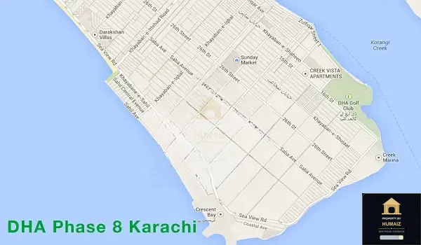 1,000 Sq. Yd. Residential Plot (Parcel 45) in DHA Phase 8 For Sale in DHA Phase 8 Karachi — Photograph 2