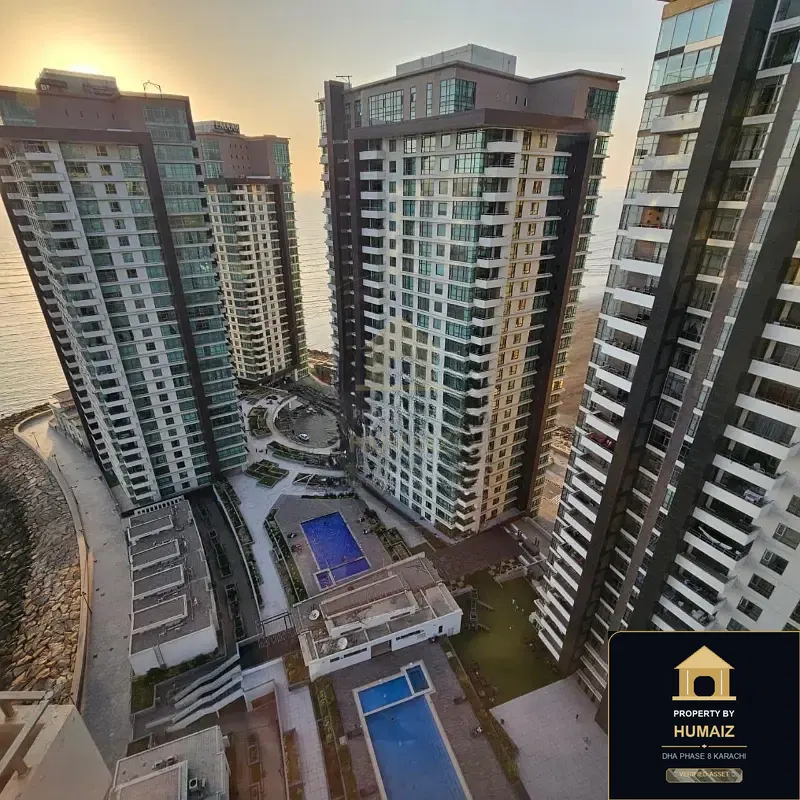 4-Bedroom Luxury Apartment (West Open, 6 Bath, Suite 1) at Reef Towers For Sale in DHA Phase 8 Karachi — Photograph 3
