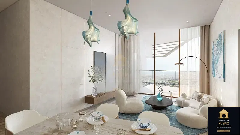 2-Bedroom Luxury Apartment (Sea Facing, 2 Bath, Suite 51) at HMR Waterfront For Sale in DHA Phase 8 Karachi — Photograph 20