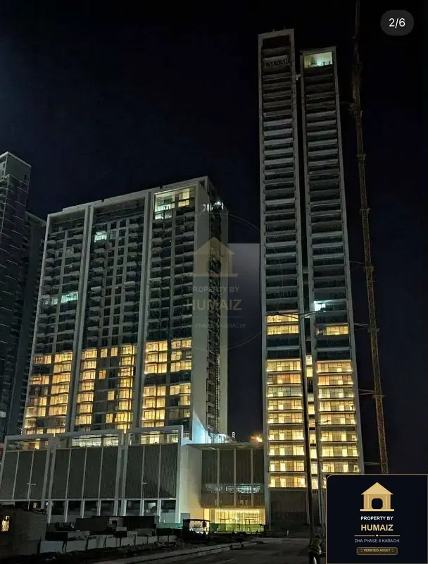 2-Bedroom Luxury Apartment (3 Bath, Suite 7) at The Views For Sale in DHA Phase 8 Karachi — Property by Humaiz Architectural Asset