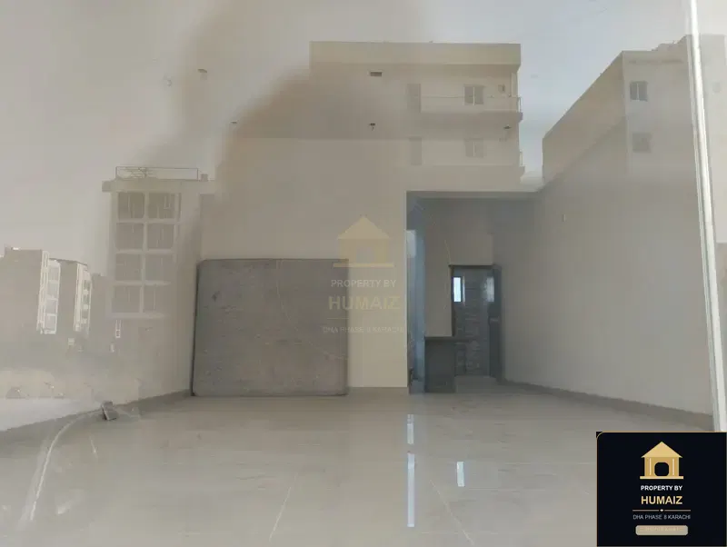 100 Sq. Yd. Commercial Retail Shop (Basement, 1 Bath, Unit 1) on Al-Murtaza Commercial For Sale in DHA Phase 8 Karachi — Photograph 2