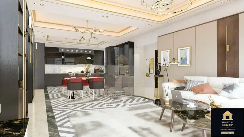 3-Bedroom Luxury Apartment (3 Bath, Suite 64) at HMR Waterfront For Sale in DHA Phase 8 Karachi — Photograph 26