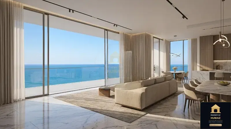 3-Bedroom Luxury Apartment (Sea Facing, 4 Bath, Suite 19) at Panorama For Sale in DHA Phase 8 Karachi — Photograph 7