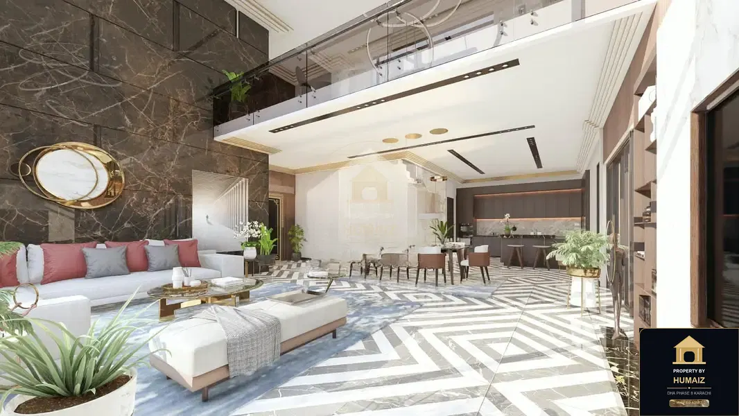 2-Bedroom Luxury Apartment (2 Bath, Suite 100) at HMR Waterfront For Sale in DHA Phase 8 Karachi — Photograph 6