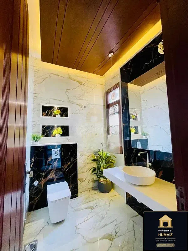 500 Sq. Yd. 6-Bedroom Luxury Villa (Basement, 7 Bath, Residence 11) in Zone A For Sale in DHA Phase 8 Karachi — Photograph 10