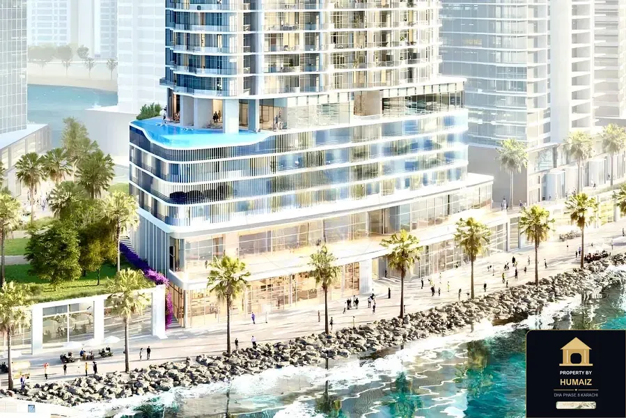 2-Bedroom Luxury Apartment (Sea Facing, 4 Bath, Suite 2) at HMR Waterfront For Sale in DHA Phase 8 Karachi — Photograph 20