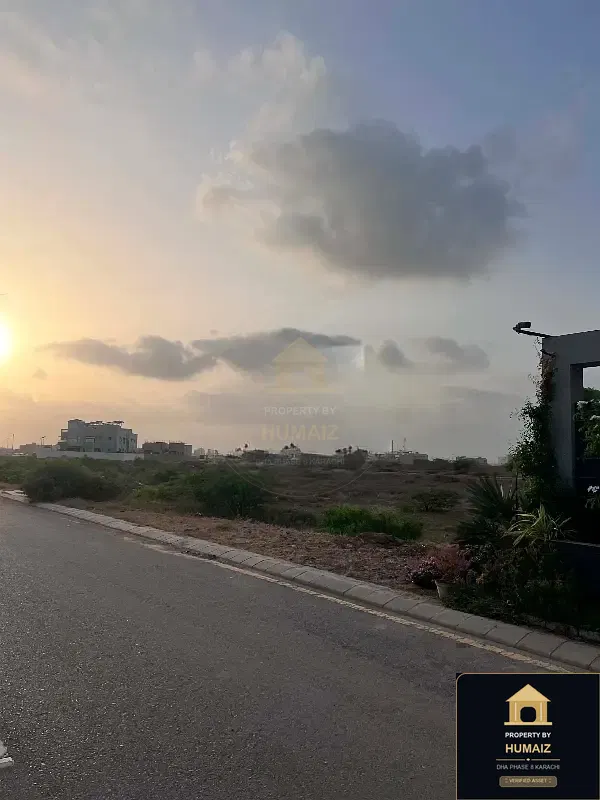500 Sq. Yd. Residential Plot (Parcel 10) in Zone D For Sale in DHA Phase 8 Karachi — Property by Humaiz Architectural Asset