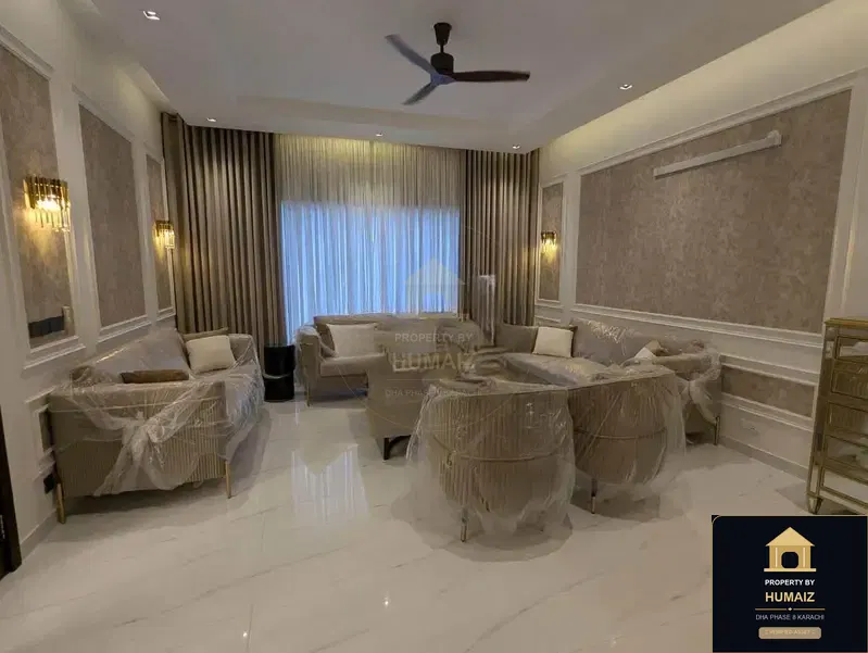 500 Sq. Yd. 6-Bedroom Luxury Villa (Basement, 6 Bath, Residence 63) in DHA Phase 8 For Sale in DHA Phase 8 Karachi — Property by Humaiz Architectural Asset