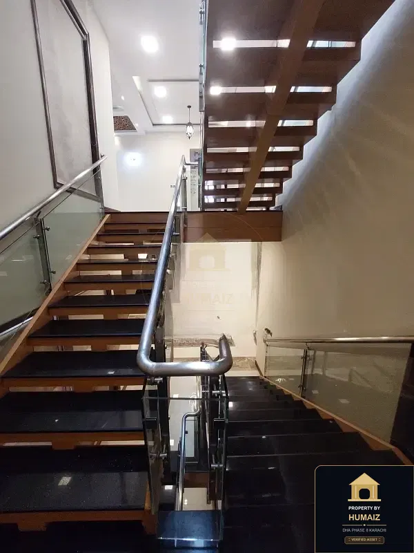 1,000 Sq. Yd. 6-Bedroom Luxury Villa (West Open, 6 Bath, Residence 8) in DHA Phase 8 For Rent in DHA Phase 8 Karachi — Property by Humaiz Architectural Asset