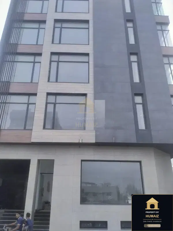 100 Sq. Yd. Commercial Building (Basement, 4 Bath, Unit 2) on Al-Murtaza Commercial For Rent in DHA Phase 8 Karachi — Photograph 2