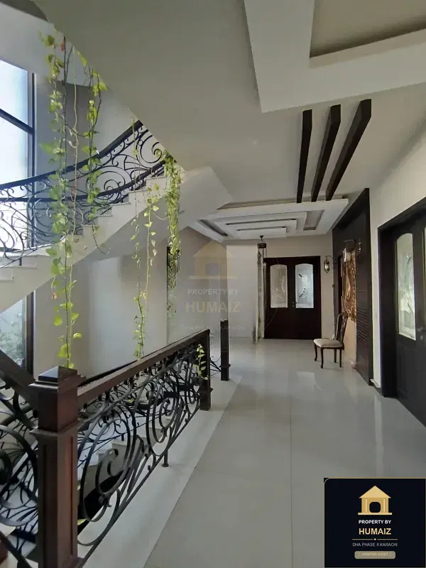 500 Sq. Yd. 5-Bedroom Luxury Villa (Brand New, 6 Bath, Residence 4) in Zone E For Sale in DHA Phase 8 Karachi — Property by Humaiz Architectural Asset