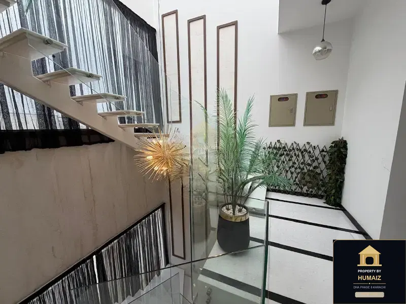 500 Sq. Yd. 7-Bedroom Luxury Villa (West Open, 7 Bath, Residence 3) in Zone B For Sale in DHA Phase 8 Karachi — Photograph 5