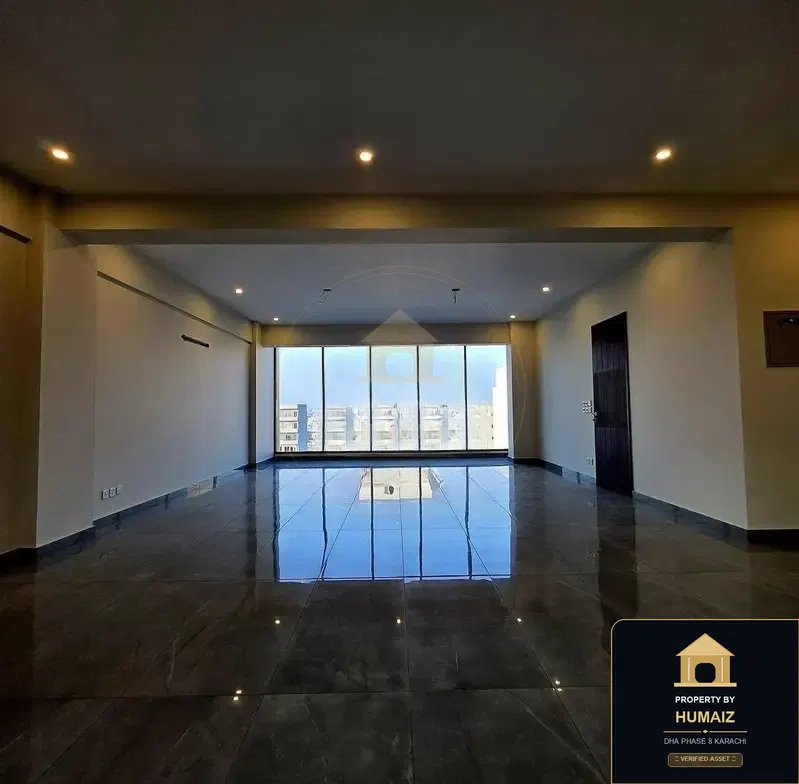222 Sq. Yd. Corporate Office Space (Unit 3) on Al-Murtaza Commercial For Rent in DHA Phase 8 Karachi — Property by Humaiz Architectural Asset