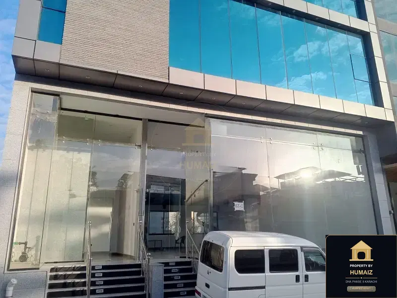500 Sq. Yd. Commercial Retail Shop in DHA Phase 8 For Rent in DHA Phase 8 Karachi — Property by Humaiz Architectural Asset