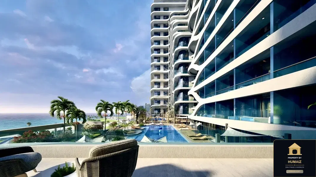 3-Bedroom Luxury Apartment (Sea Facing, 5 Bath, Suite 6) at HMR Waterfront For Sale in DHA Phase 8 Karachi — Photograph 8