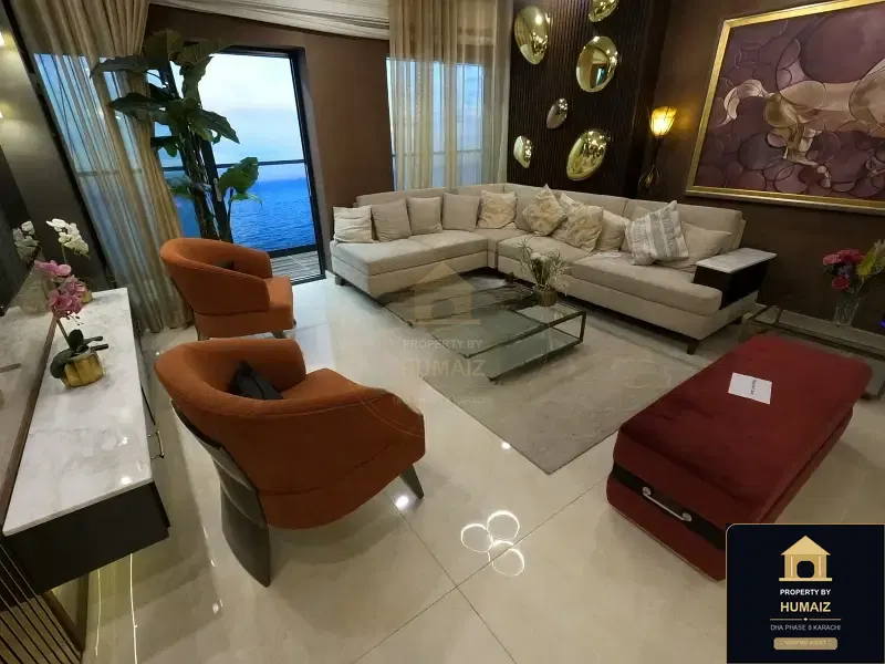 2-Bedroom Luxury Apartment (Sea Facing, 3 Bath, Suite 1) at Tower D For Sale in DHA Phase 8 Karachi — Photograph 5