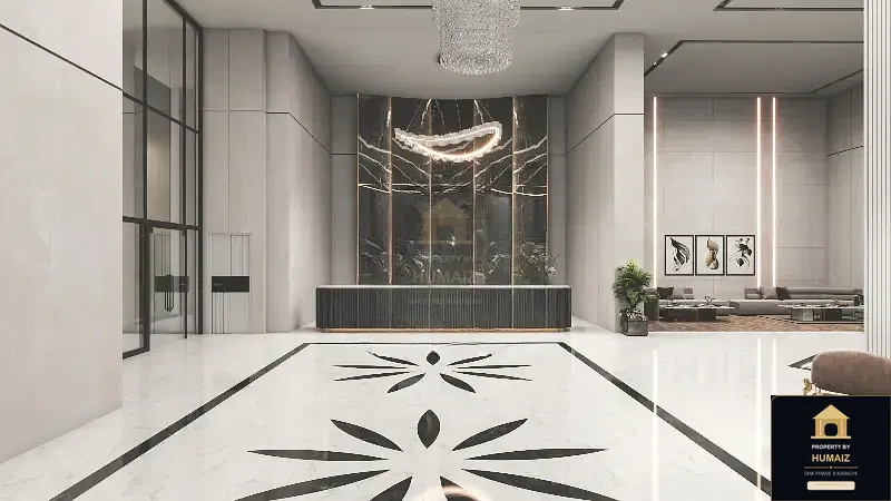 2-Bed Luxury Penthouse (Penthouse, 3 Bath, Suite 1) at HMR Waterfront For Sale in DHA Phase 8 Karachi — Property by Humaiz Architectural Asset
