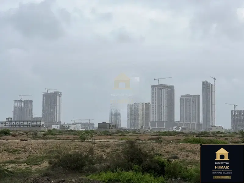 1,000 Sq. Yd. Residential Plot (Parcel 2) in Zone D For Sale in DHA Phase 8 Karachi — Property by Humaiz Architectural Asset