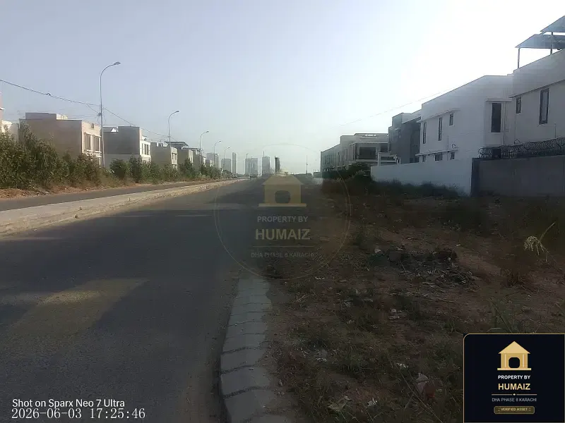 500 Sq. Yd. Residential Plot (West Open, Parcel 9) in Zone B For Sale in DHA Phase 8 Karachi — Photograph 4
