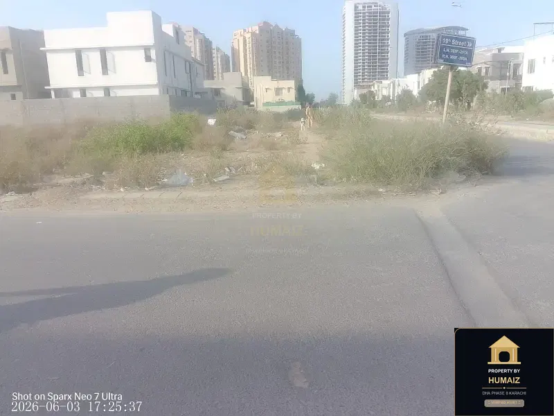 500 Sq. Yd. Residential Plot (West Open, Parcel 9) in Zone B For Sale in DHA Phase 8 Karachi — Photograph 6