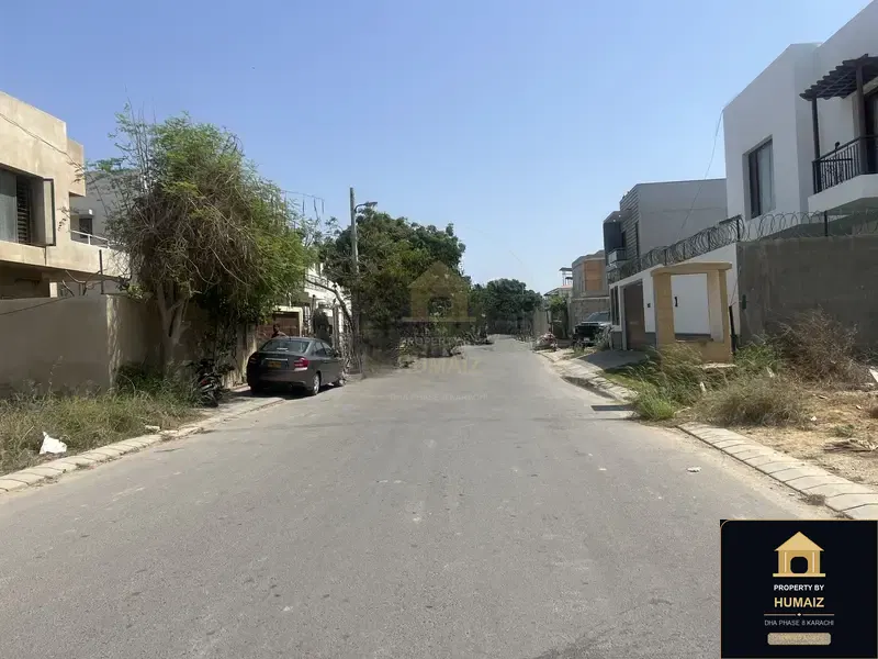 1,000 Sq. Yd. Residential Plot (Corner, Parcel 53) in Zone A For Sale in DHA Phase 8 Karachi — Photograph 2