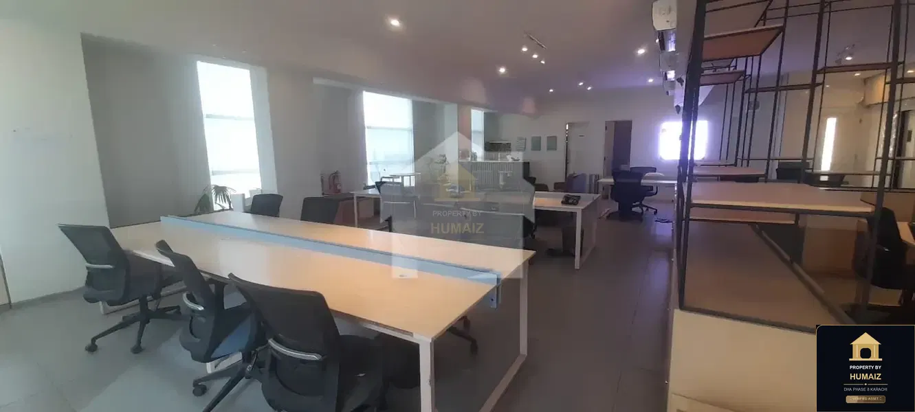 500 Sq. Yd. Corporate Office Space in DHA Phase 8 For Rent in DHA Phase 8 Karachi — Photograph 3