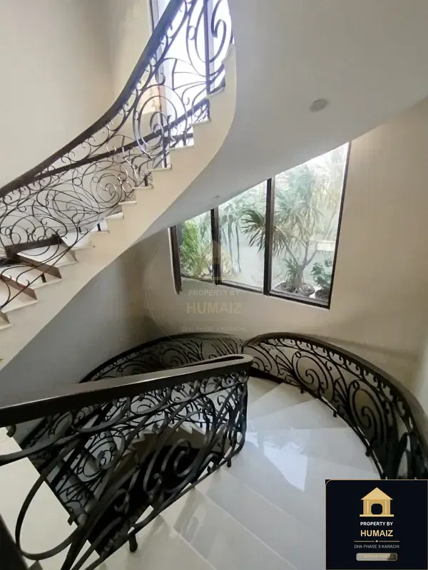 500 Sq. Yd. 5-Bedroom Luxury Villa (Basement, 6 Bath, Residence 2) at Creek Vistas For Sale in DHA Phase 8 Karachi — Photograph 13