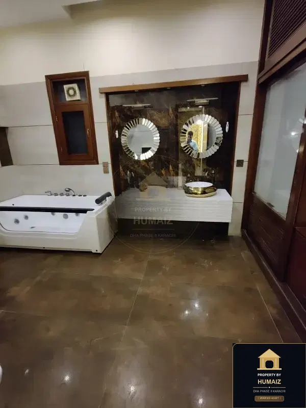 500 Sq. Yd. 6-Bedroom Luxury Villa (Private Pool, 7 Bath, Residence 19) in DHA Phase 8 For Rent in DHA Phase 8 Karachi — Photograph 27
