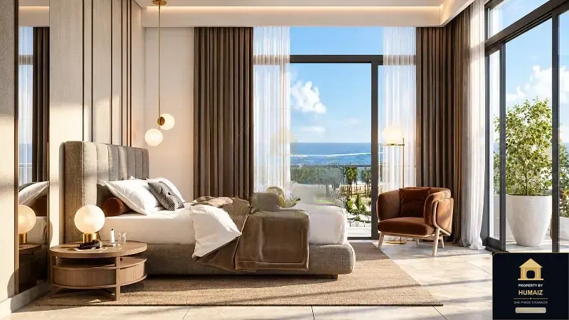 2-Bedroom Luxury Apartment (Sea Facing, 3 Bath, Suite 8) at Emaar Oceanfront For Sale in DHA Phase 8 Karachi — Photograph 6