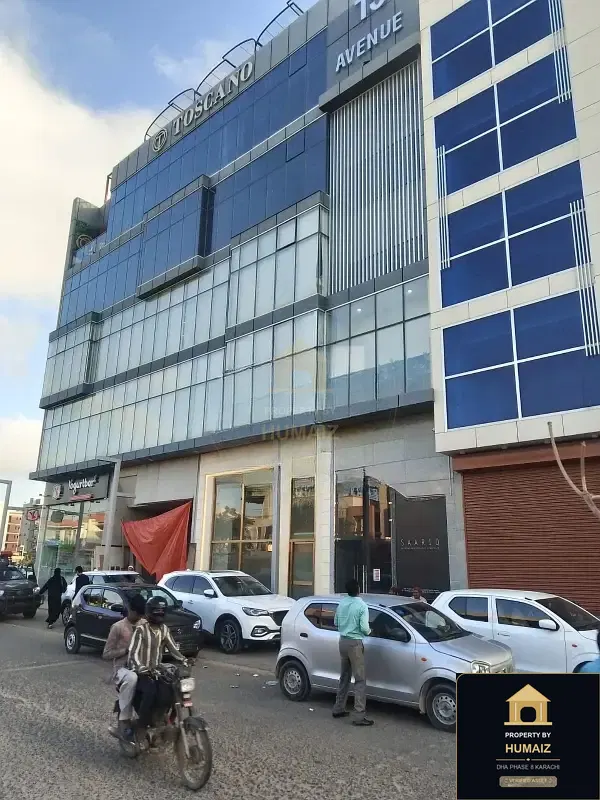 100 Sq. Yd. Commercial Building (Boulevard Facing, Unit 4) on Zulfiqar Commercial For Sale in DHA Phase 8 Karachi — Photograph 2