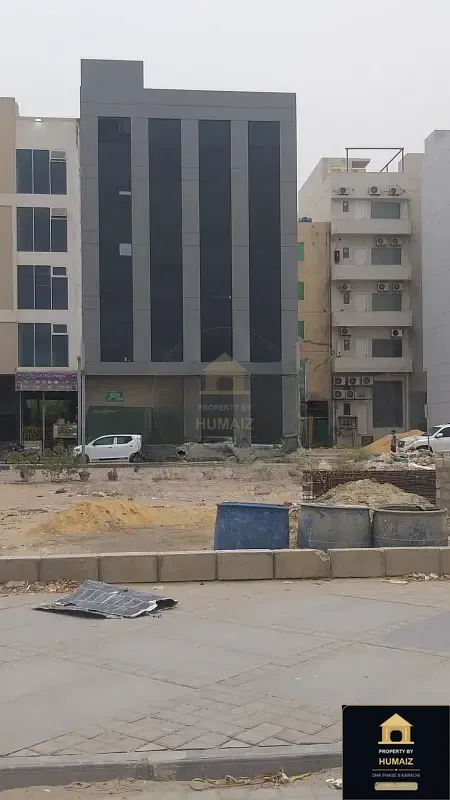 100 Sq. Yd. Commercial Building (Unit 5) on Zulfiqar Commercial For Rent in DHA Phase 8 Karachi — Property by Humaiz Architectural Asset