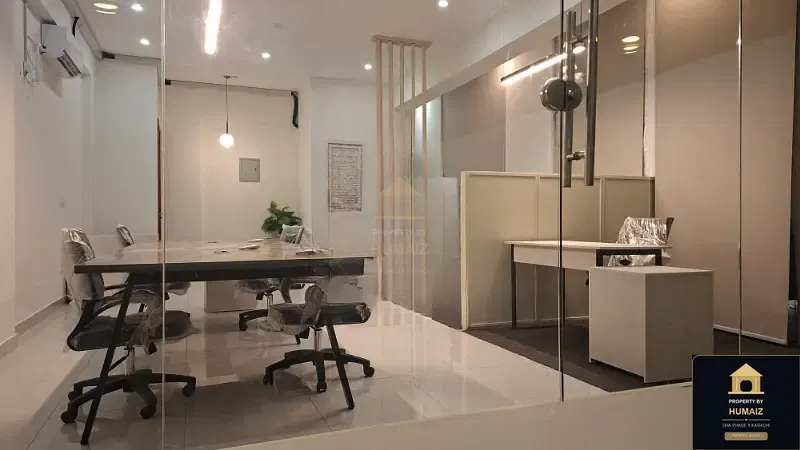 200 Sq. Yd. Corporate Office Space (Corner, 1 Bath, Unit 4) on Al-Murtaza Commercial For Rent in DHA Phase 8 Karachi — Photograph 2