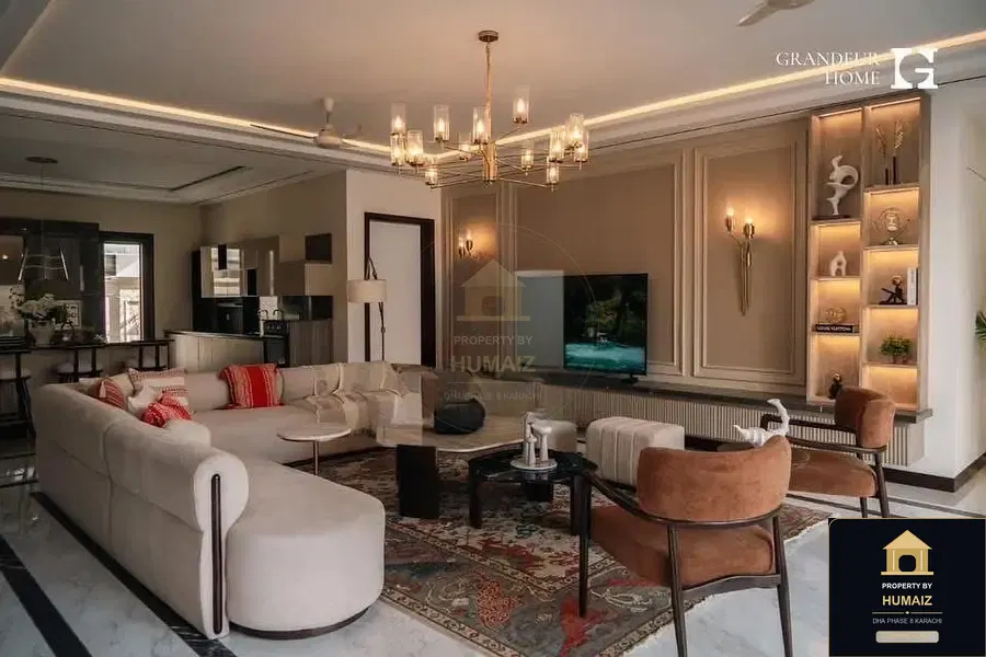 1,000 Sq. Yd. 7-Bedroom Luxury Villa (Private Pool, Residence 2) in Zone A For Sale in DHA Phase 8 Karachi — Photograph 8