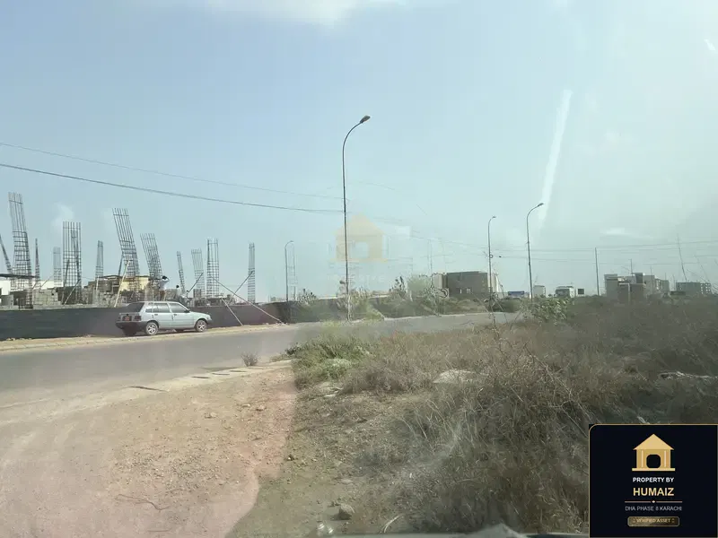 500 Sq. Yd. Residential Plot (West Open, Parcel 3) in Khayaban-e-Ghalib For Sale in DHA Phase 8 Karachi — Photograph 5