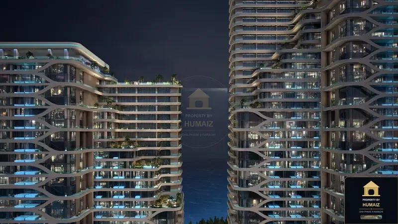 3-Bedroom Luxury Apartment (Sea Facing, 3 Bath, Suite 13) at HMR Waterfront For Sale in DHA Phase 8 Karachi — Photograph 3