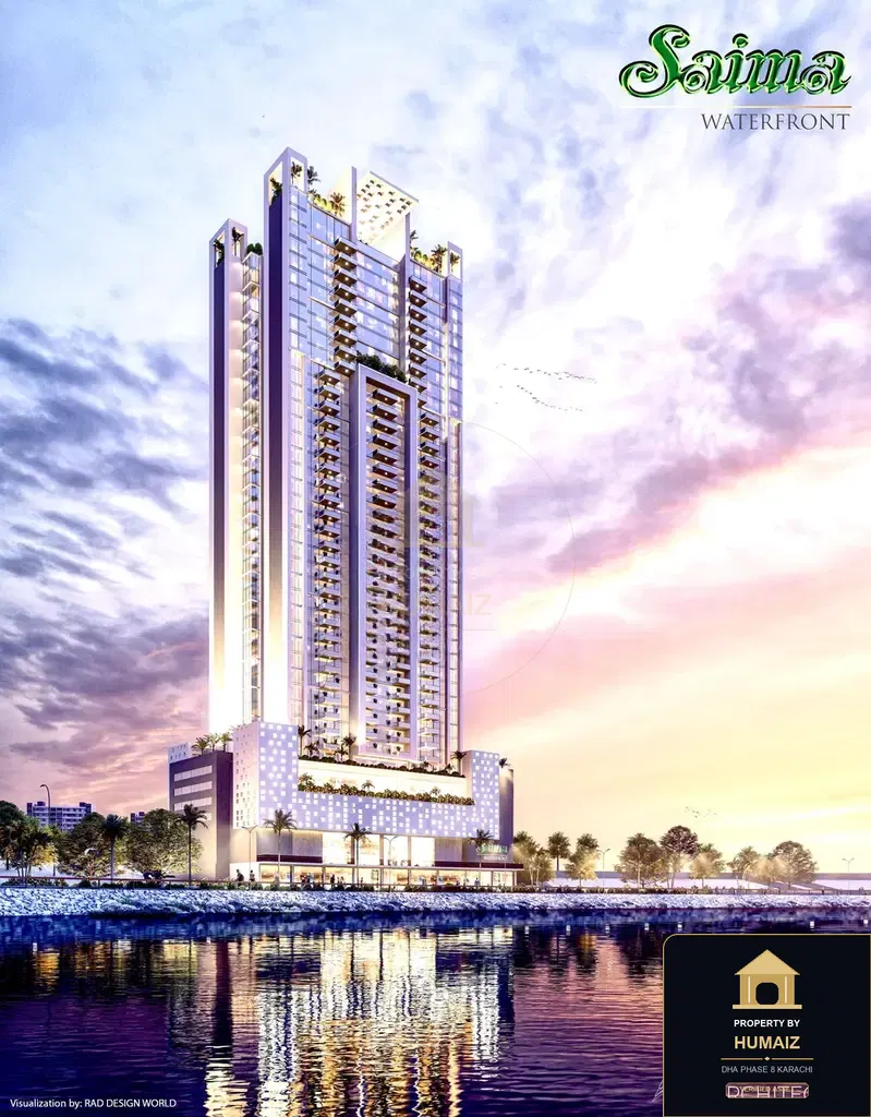 1-Bedroom Luxury Apartment (Sea Facing, 2 Bath, Suite 3) at HMR Waterfront For Sale in DHA Phase 8 Karachi — Photograph 22