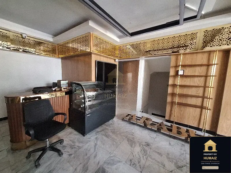 100 Sq. Yd. Commercial Retail Shop (Corner, Unit 5) on Zulfiqar Commercial For Rent in DHA Phase 8 Karachi — Photograph 7