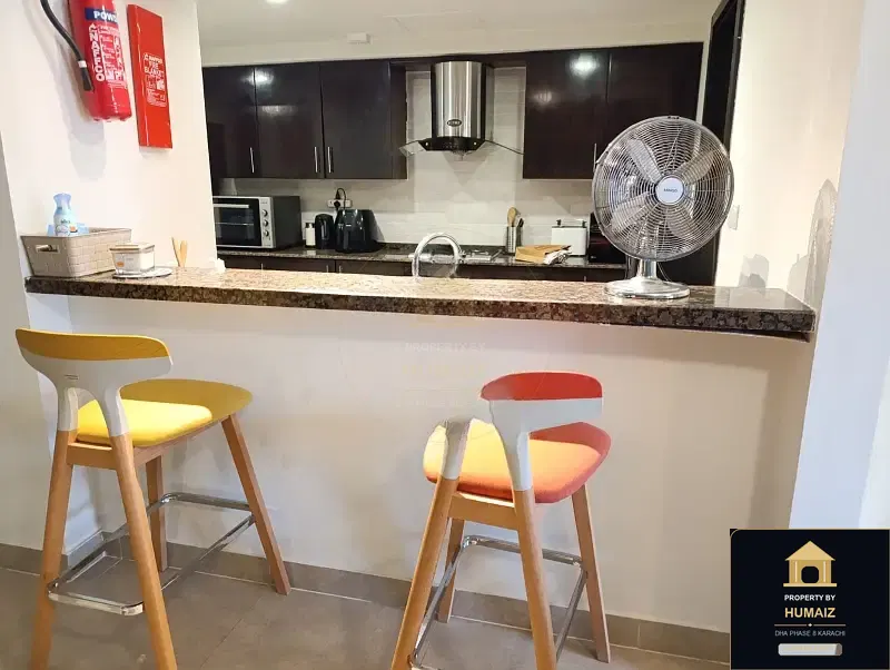 2-Bedroom Luxury Apartment (Sea Facing, 2 Bath, Suite 42) at Coral Towers For Sale in DHA Phase 8 Karachi — Photograph 8