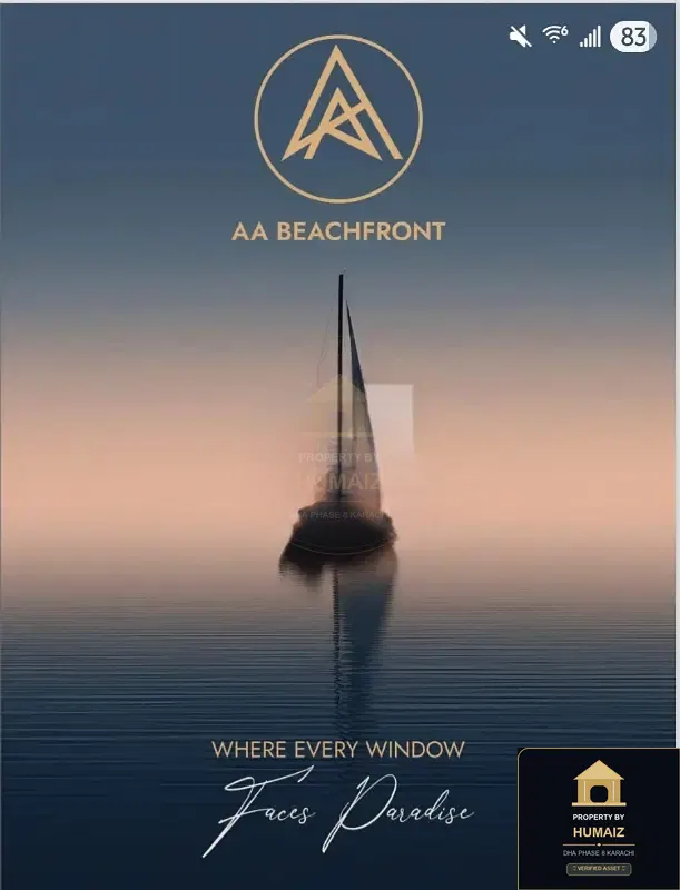 2-Bedroom Luxury Apartment (2 Bath, Suite 36) at HMR Waterfront For Sale in DHA Phase 8 Karachi — Photograph 3