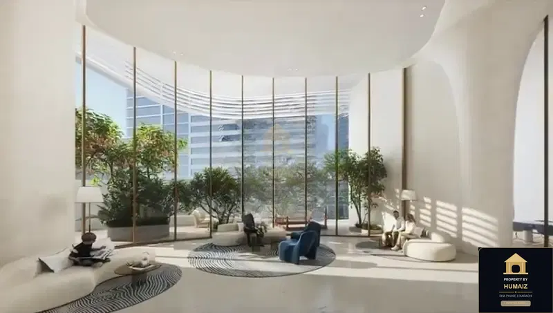 1-Bedroom Luxury Apartment (Sea Facing, 1 Bath, Suite 4) at Tower A For Sale in DHA Phase 8 Karachi — Photograph 4