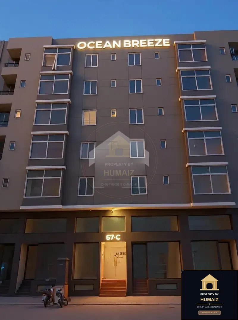 65 Sq. Yd. Commercial Retail Shop on Al-Murtaza Commercial For Rent in DHA Phase 8 Karachi — Property by Humaiz Architectural Asset