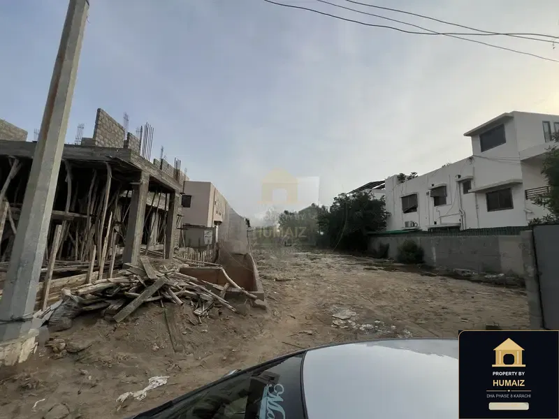 500 Sq. Yd. Residential Plot (Corner, Parcel 5) in Zone A For Sale in DHA Phase 8 Karachi — Photograph 2