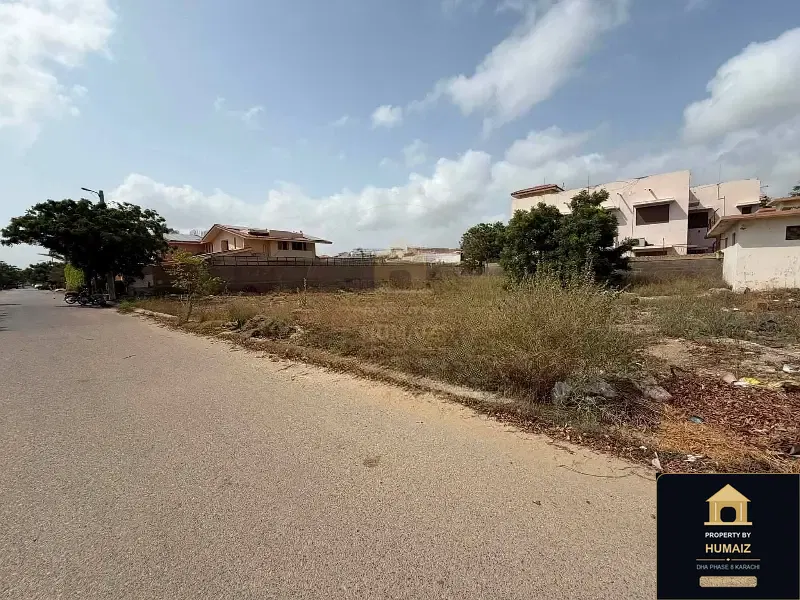 500 Sq. Yd. Residential Plot (West Open, Parcel 9) on Zulfiqar Commercial For Sale in DHA Phase 8 Karachi — Photograph 3