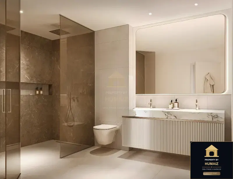 4-Bedroom Luxury Apartment (Sea Facing, 4 Bath, Suite 13) at Coral Towers For Sale in DHA Phase 8 Karachi — Photograph 11