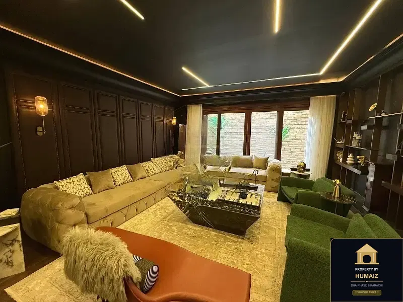 1,000 Sq. Yd. 6-Bedroom Luxury Villa (6 Bath, Residence 10) in DHA Phase 8 For Rent in DHA Phase 8 Karachi — Photograph 7