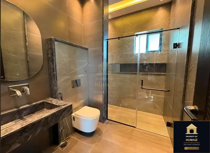 100 Sq. Yd. 4-Bedroom Luxury Villa (West Open, 5 Bath, Residence 3) in Khayaban-e-Iqbal For Sale in DHA Phase 8 Karachi — Property by Humaiz Architectural Asset