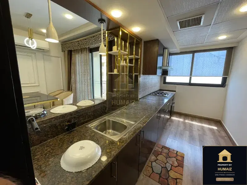 2-Bedroom Luxury Apartment (Sea Facing, 4 Bath, Suite 11) at Coral Towers For Rent in DHA Phase 8 Karachi — Photograph 14